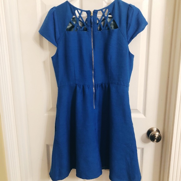 Anthropologie Maeve Blue Dress Size 10 - Picture 5 of 5